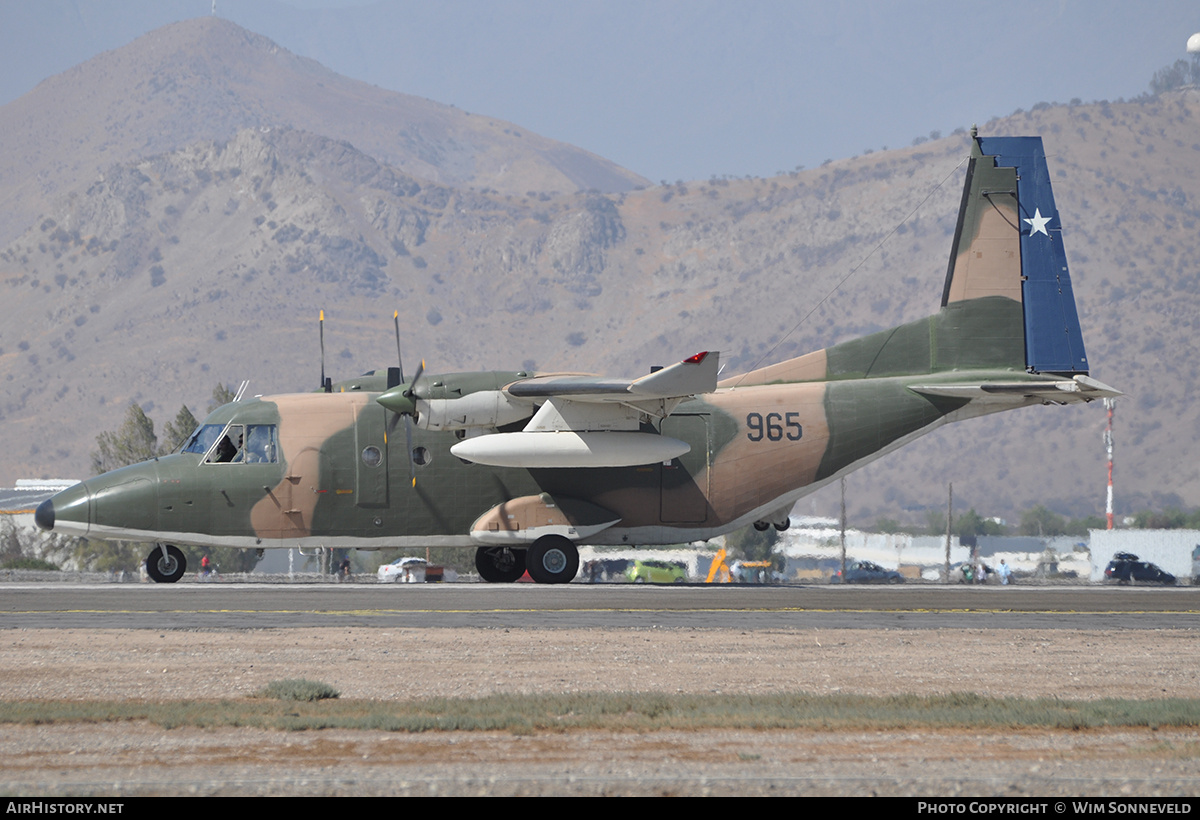 Aircraft Photo of 965 | CASA C-212-300M Aviocar | Chile - Air Force | AirHistory.net #684932