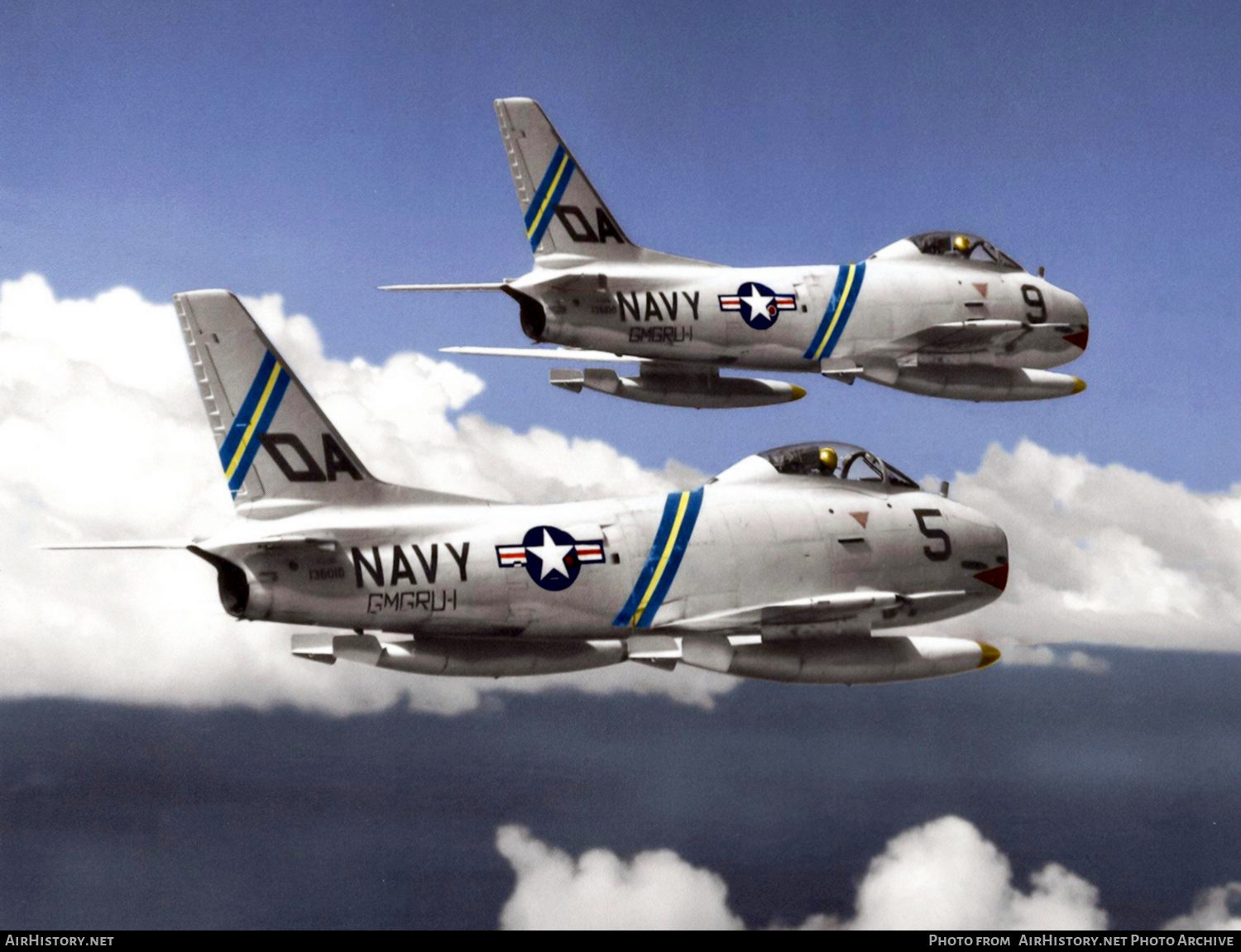 Aircraft Photo of 136010 | North American FJ-3D Fury | USA - Navy | AirHistory.net #684933