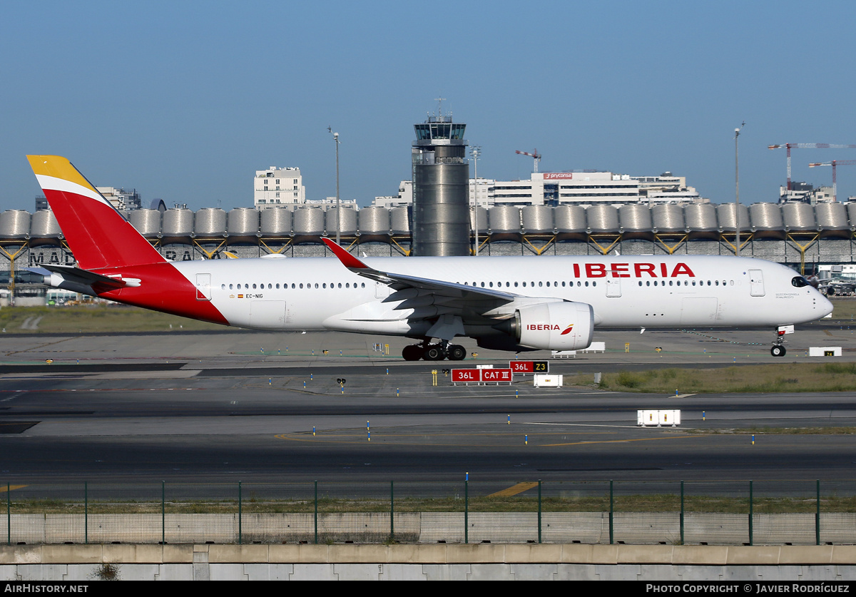 Aircraft Photo of EC-NIG | Airbus A350-941 | Iberia | AirHistory.net #684937