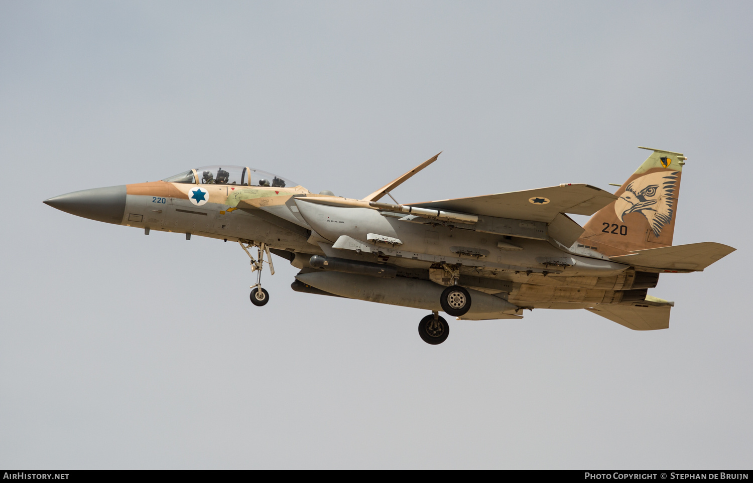 Aircraft Photo of 220 | Boeing F-15I Ra'am | Israel - Air Force | AirHistory.net #684941