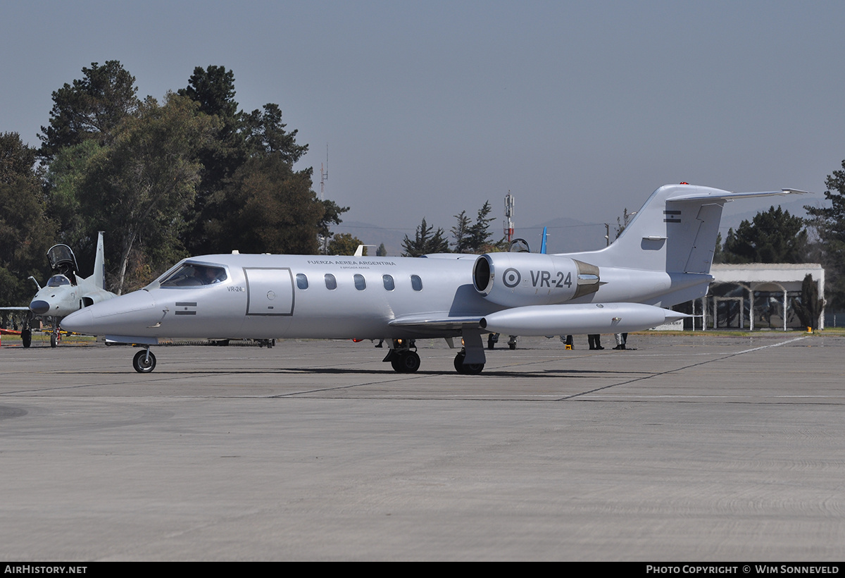 Aircraft Photo of VR-24 | Gates Learjet 35A | Argentina - Air Force | AirHistory.net #684952