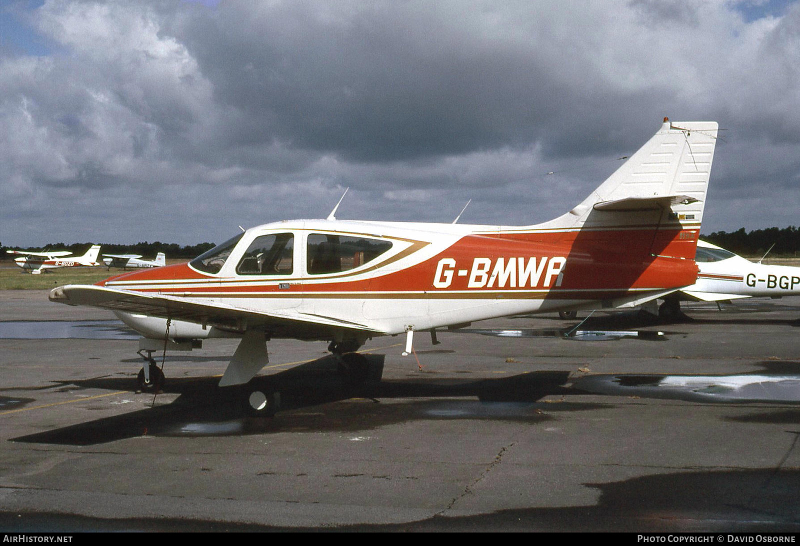 Aircraft Photo of G-BMWR | Rockwell Commander 112A | AirHistory.net #684966