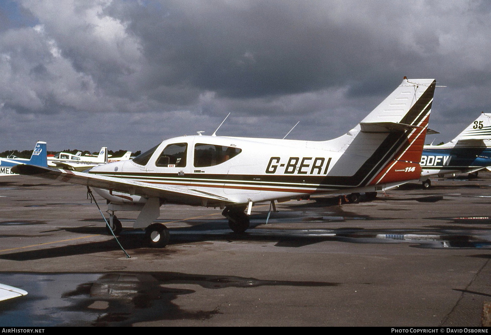 Aircraft Photo of G-BERI | Rockwell Commander 114 | AirHistory.net #684967