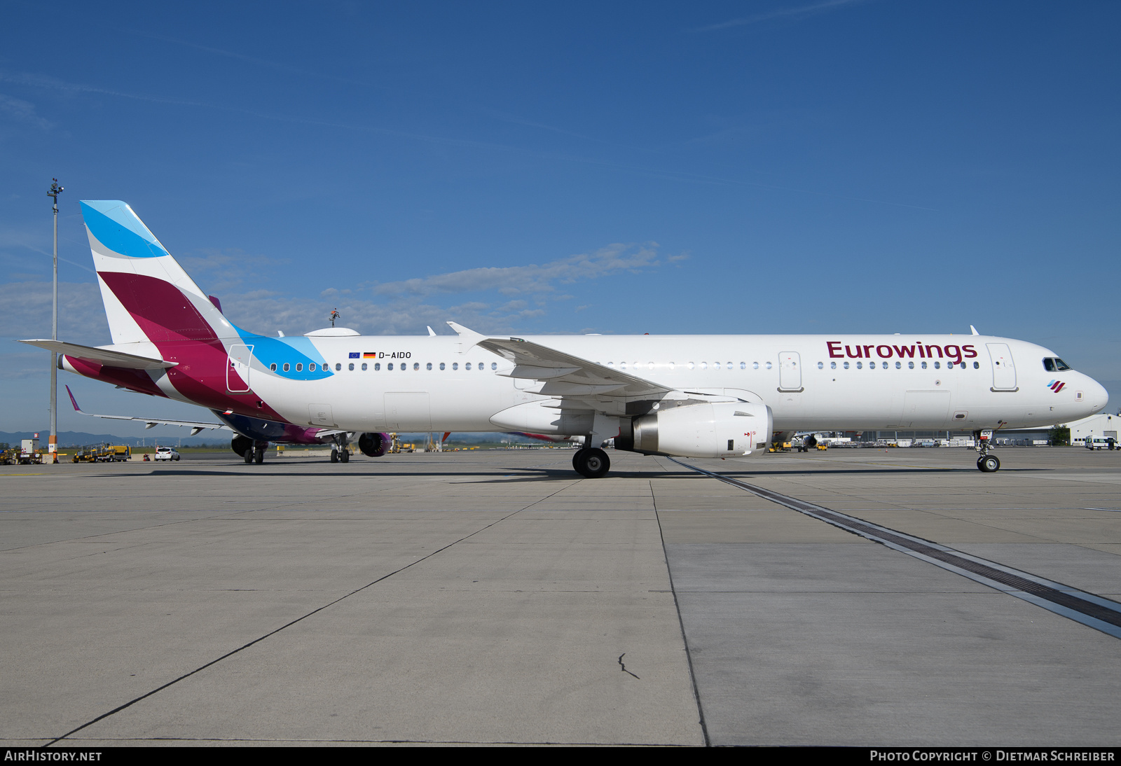 Aircraft Photo of D-AIDO | Airbus A321-231 | Eurowings | AirHistory.net #684976