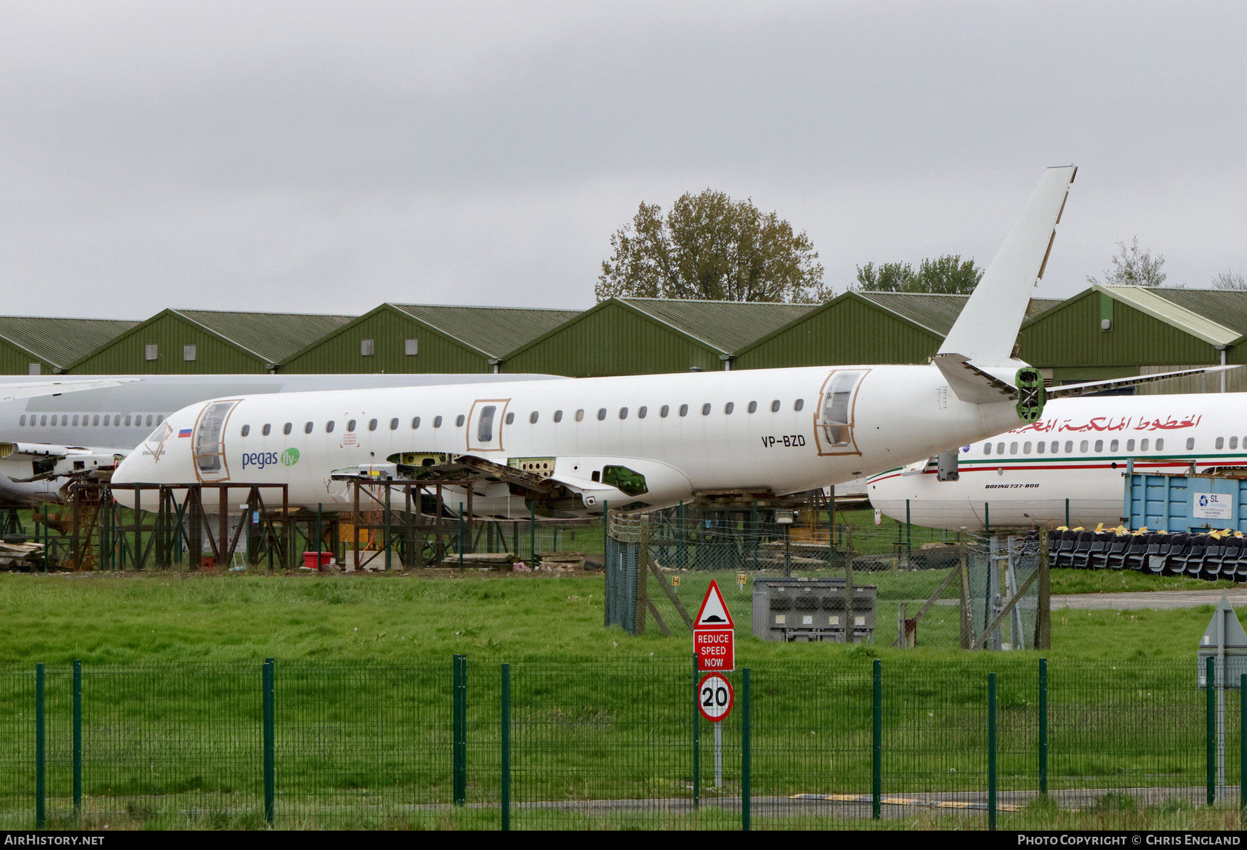 Aircraft Photo of VP-BZD | Embraer 190AR (ERJ-190-100IGW) | Pegas Fly | AirHistory.net #685008