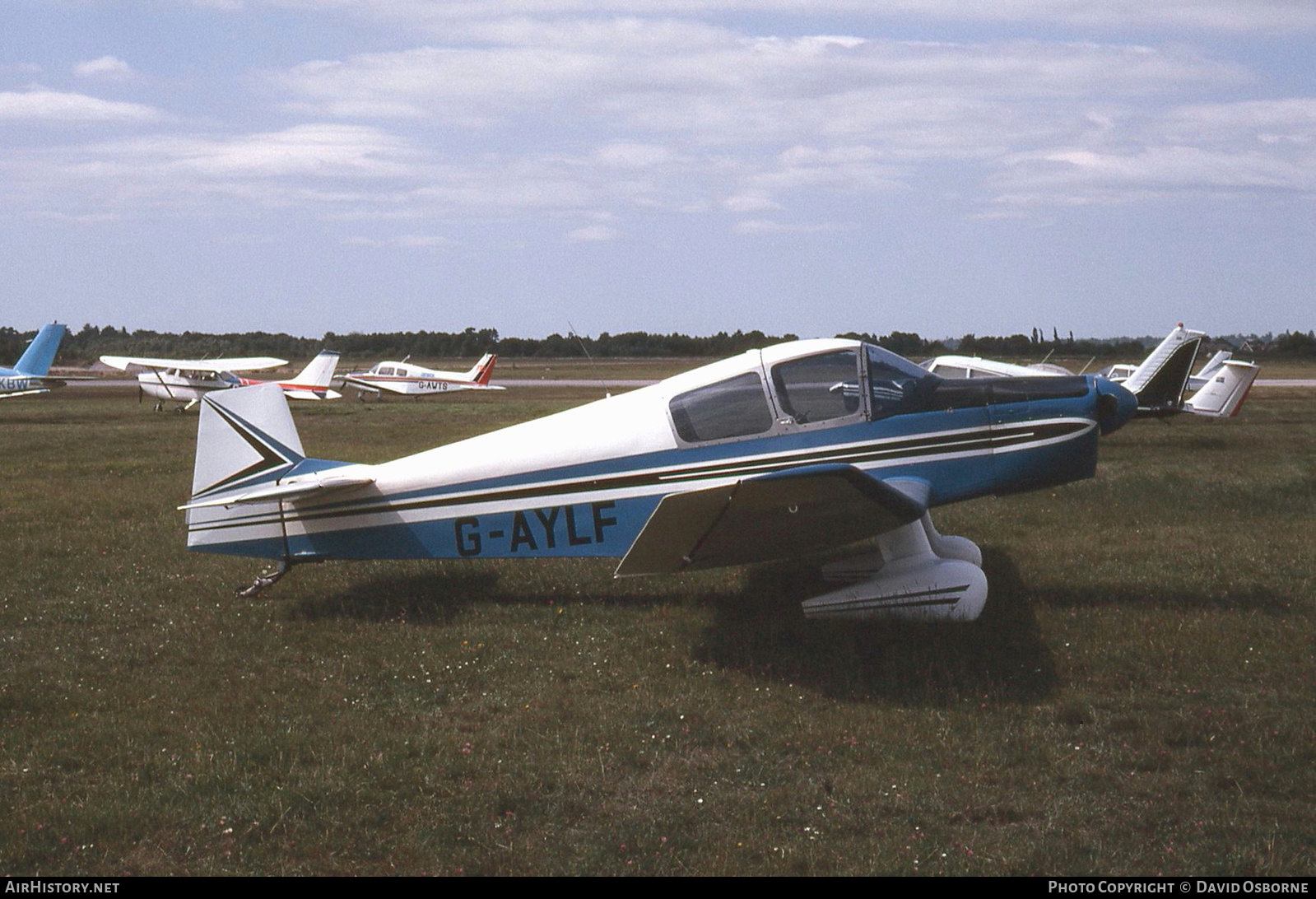 Aircraft Photo of G-AYLF | Jodel DR.1051 Ambassadeur | AirHistory.net #685020