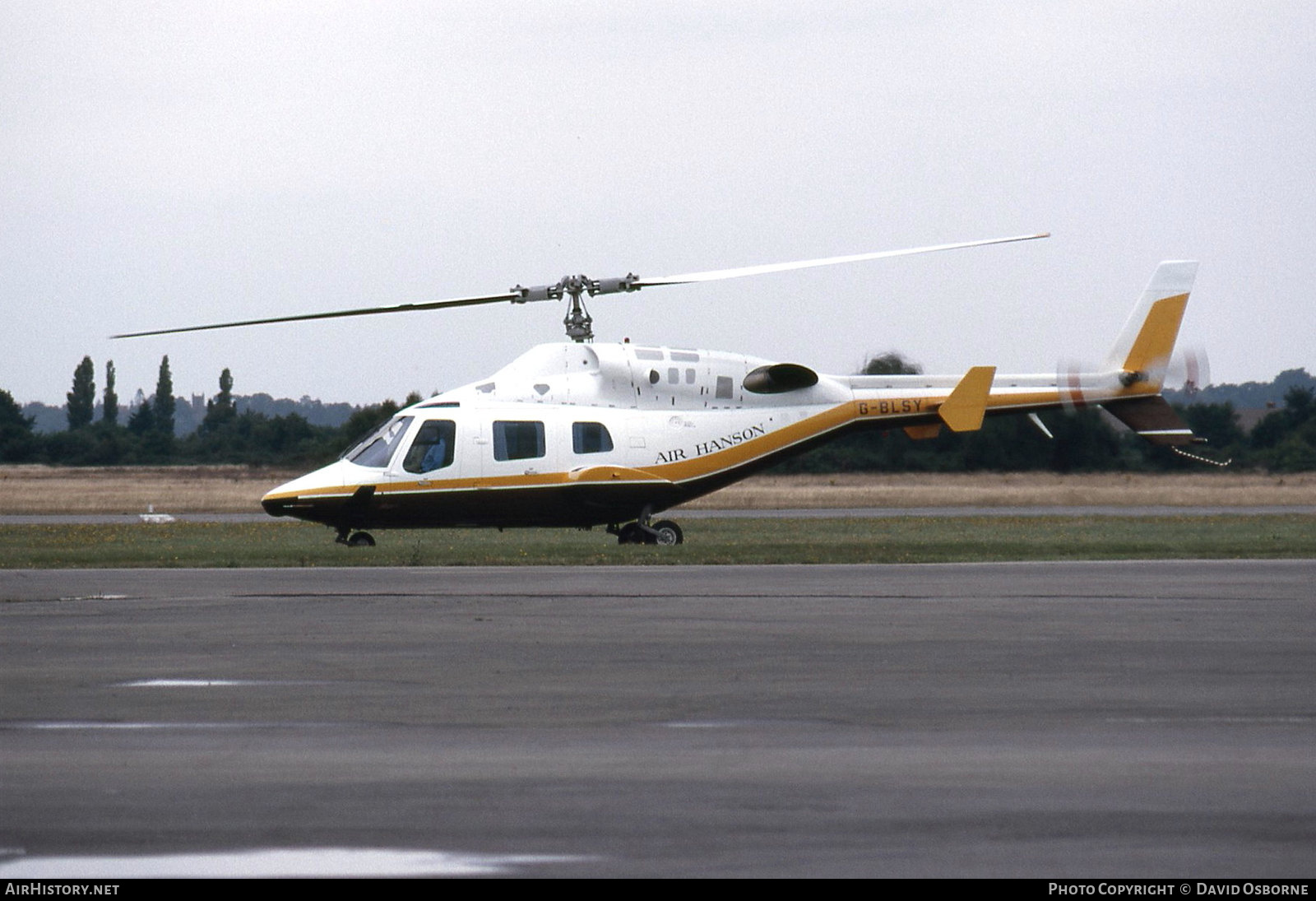 Aircraft Photo of G-BLSY | Bell 222 | Air Hanson | AirHistory.net #685024