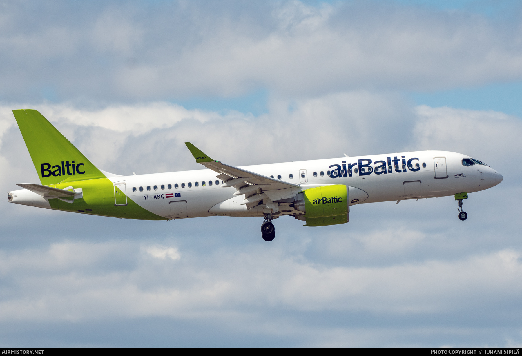 Aircraft Photo of YL-ABQ | Airbus A220-371 (BD-500-1A11) | AirBaltic | AirHistory.net #685042
