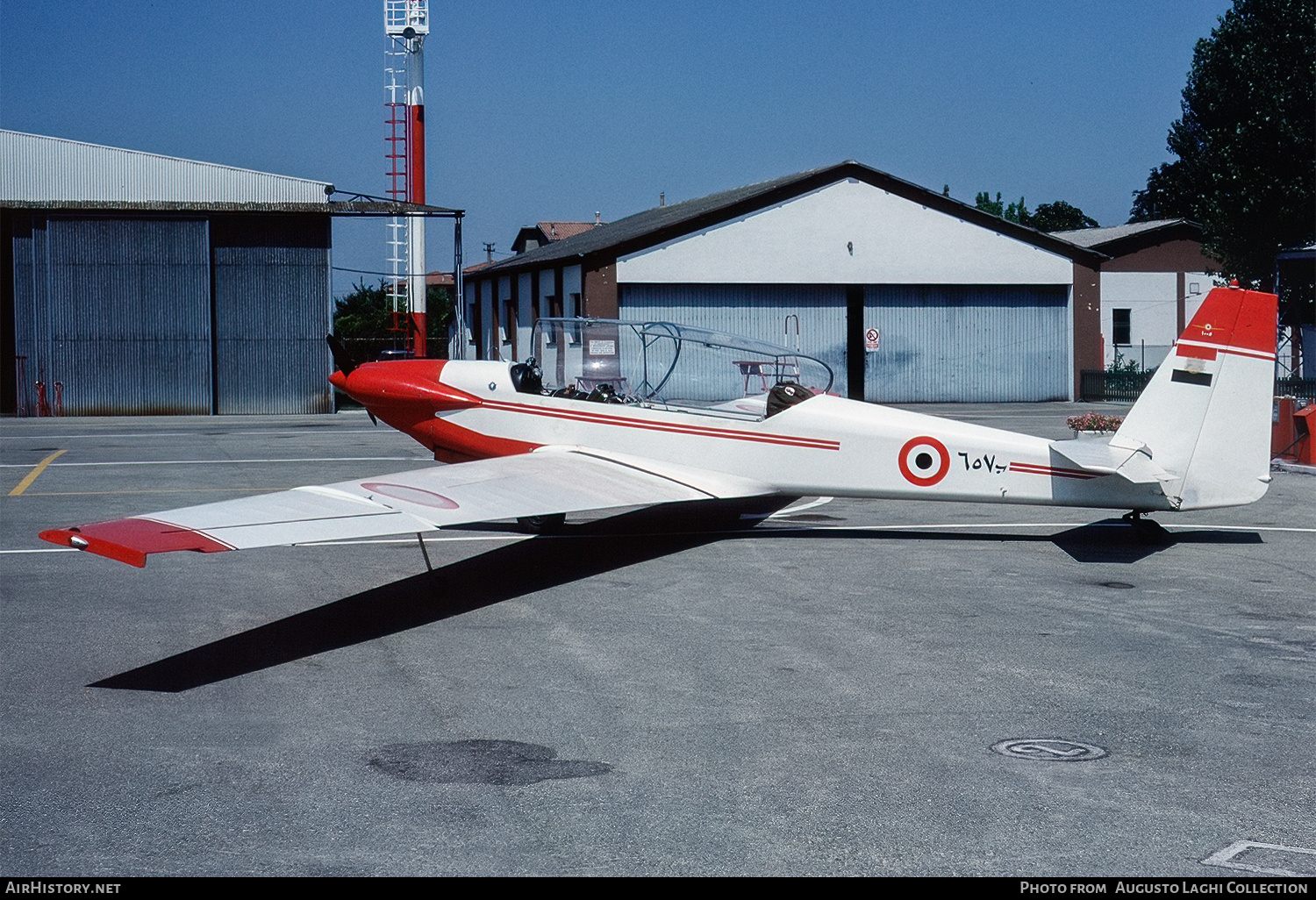 Aircraft Photo of 657 / ٦٥٧ | Fournier RF-5B Sperber | Egypt - Air Force | AirHistory.net #685045