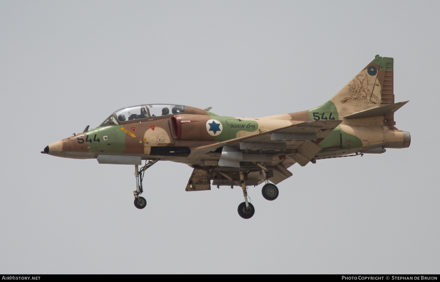 Aircraft Photo of 544 | McDonnell Douglas TA-4H Skyhawk (Aa-it) | Israel - Air Force | AirHistory.net #685053
