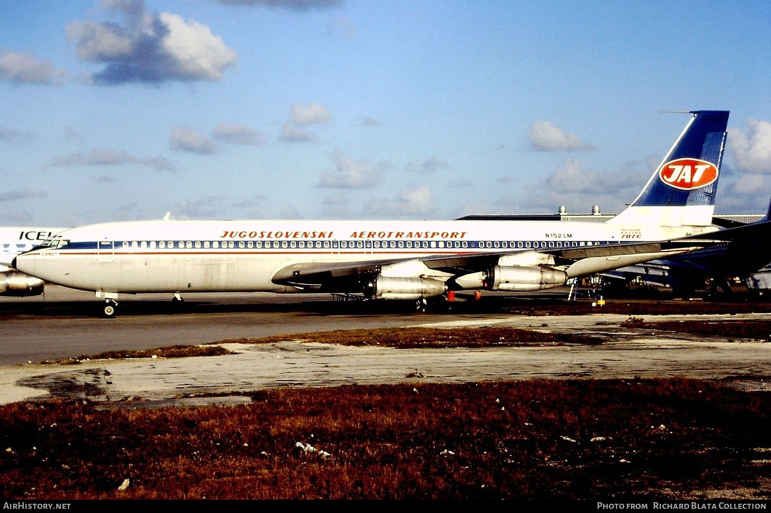 Aircraft Photo of N152LM | Boeing 707-351C | JAT Yugoslav Airlines - Jugoslovenski Aerotransport | AirHistory.net #685064