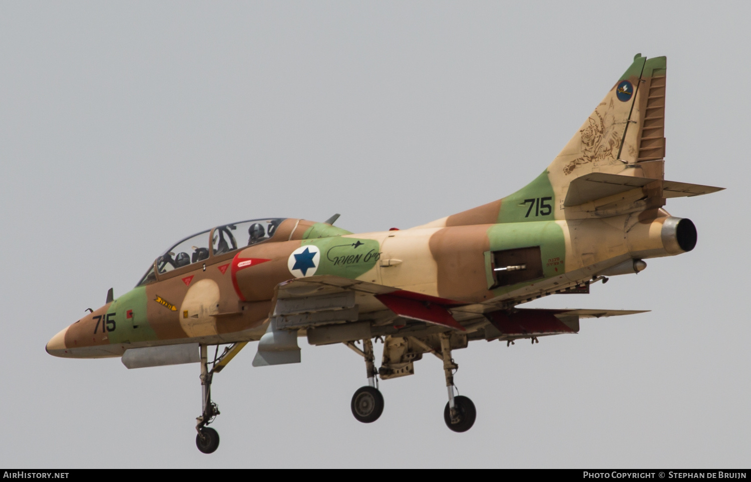 Aircraft Photo of 715 | McDonnell Douglas TA-4J Skyhawk (Aa-itM) | Israel - Air Force | AirHistory.net #685065