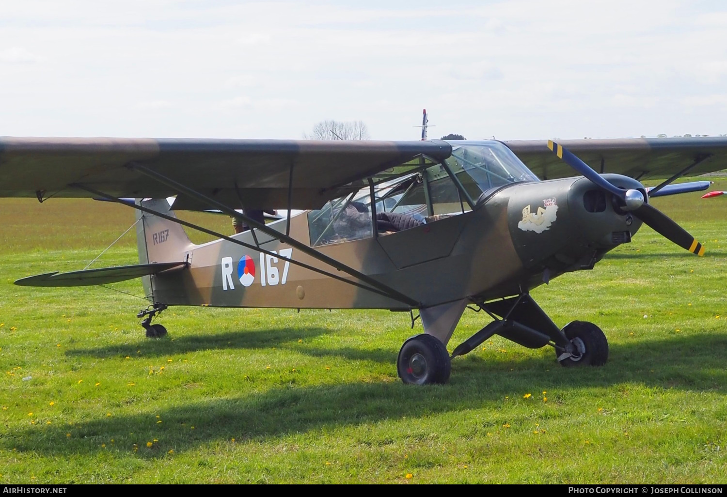 Aircraft Photo of G-LION / R167 | Piper L-21B Super Cub | Netherlands - Air Force | AirHistory.net #685090