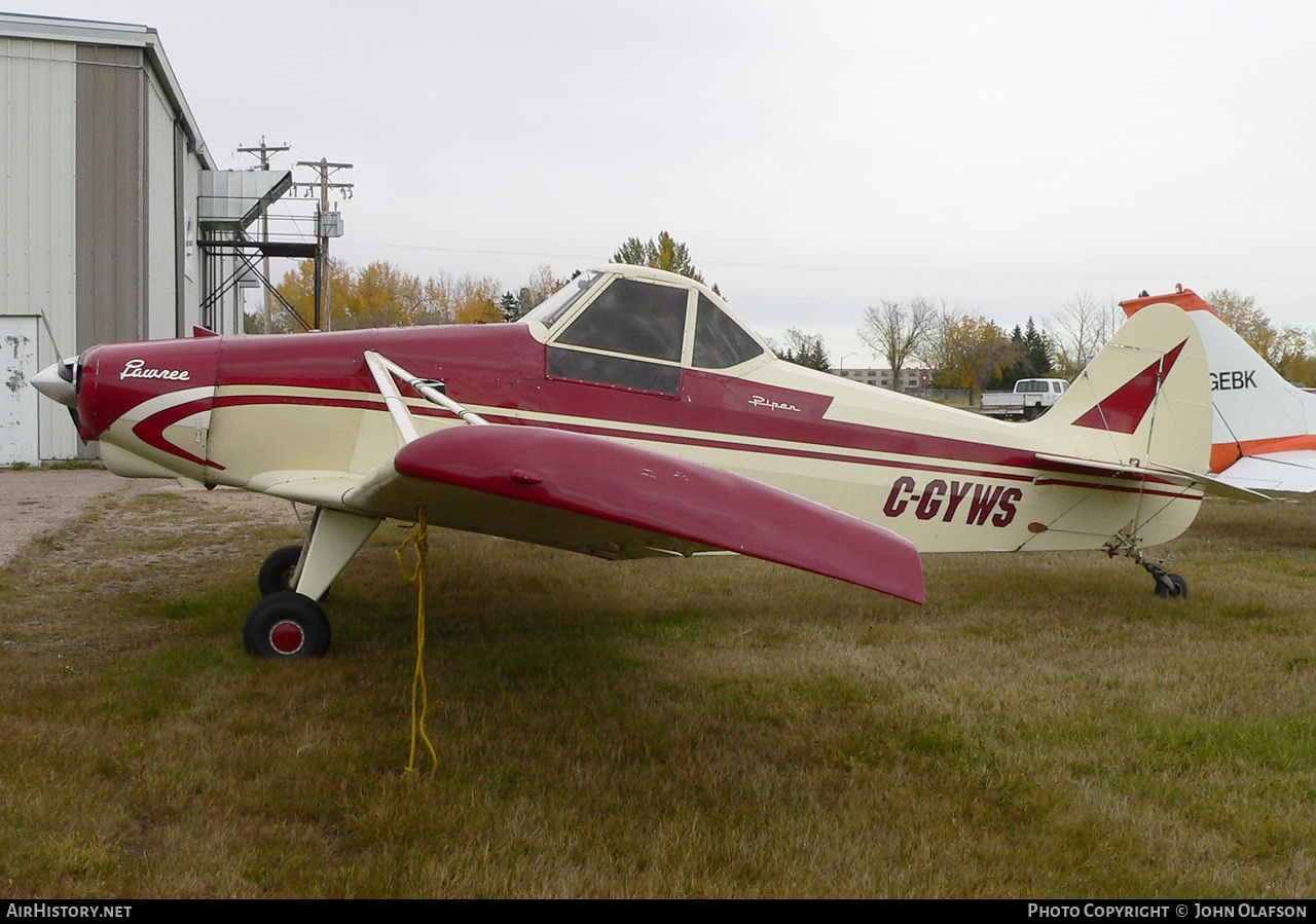 Aircraft Photo of C-GYWS | Piper PA-25 Pawnee | AirHistory.net #685094