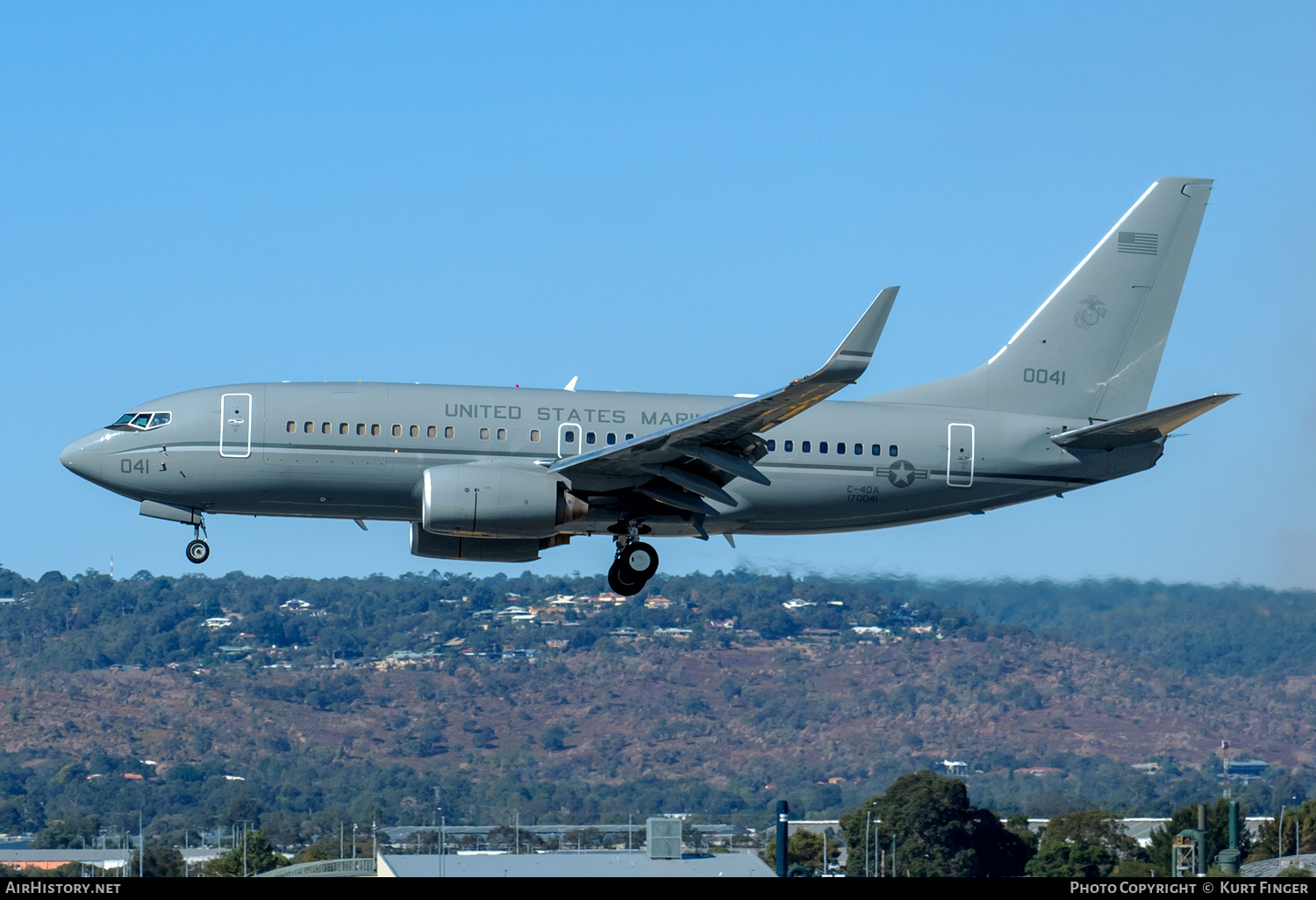 Aircraft Photo of 170041 / 0041 | Boeing C-40A Clipper | USA - Marines | AirHistory.net #685106