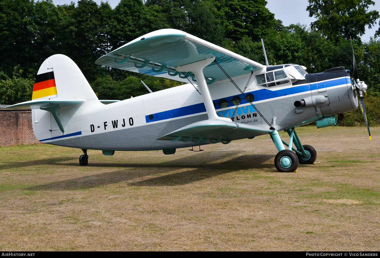 Aircraft Photo of D-FWJO | Antonov An-2TD | Skydive Stadtlohn | AirHistory.net #685108