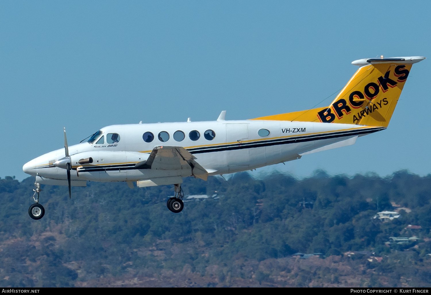 Aircraft Photo of VH-ZXM | Beech B200 Super King Air | Brooks Airways | AirHistory.net #685116