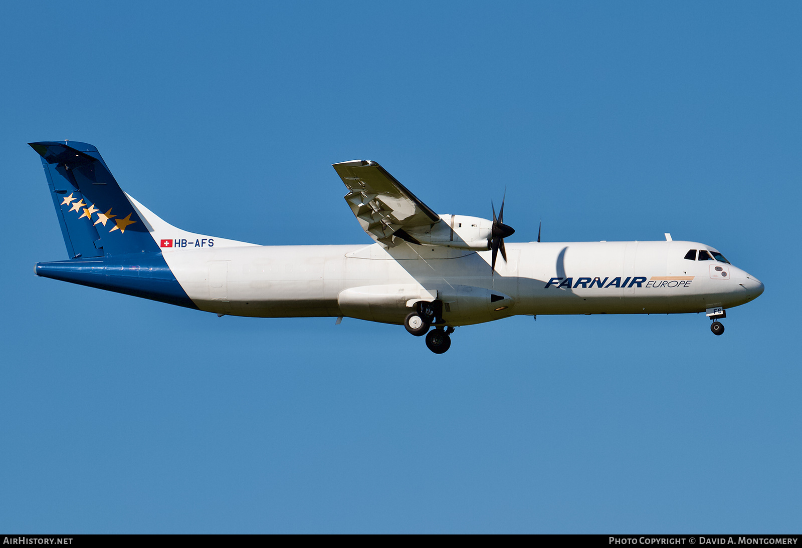 Aircraft Photo of HB-AFS | ATR ATR-72-201/F | Farnair Europe | AirHistory.net #685127