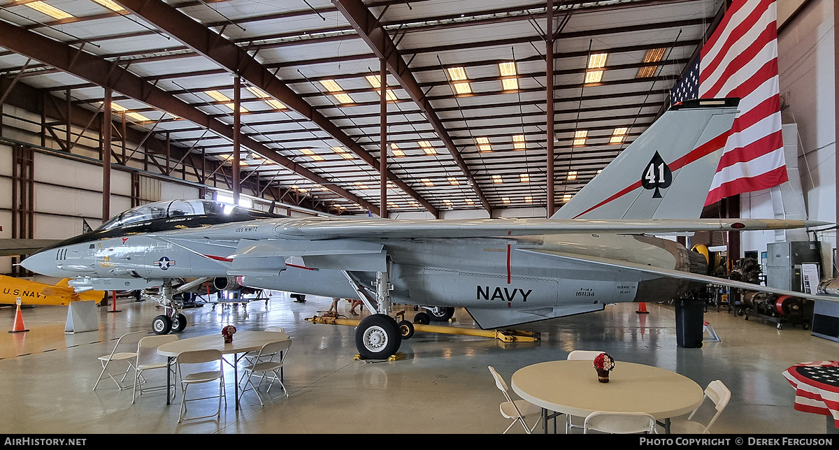 Aircraft Photo of 161134 | Grumman F-14A Tomcat | USA - Navy | AirHistory.net #685134
