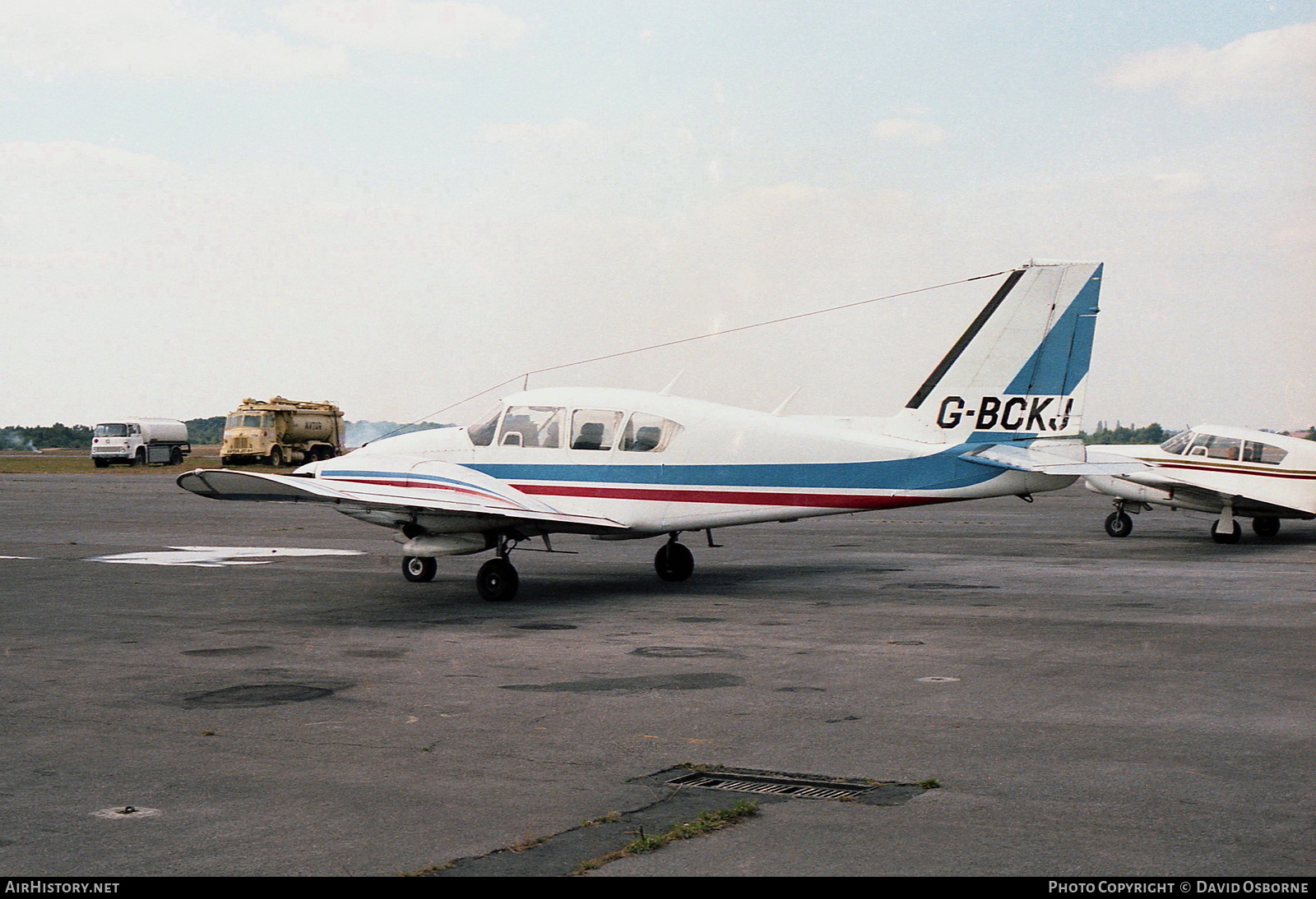 Aircraft Photo of G-BCKJ | Piper PA-E23-250 Aztec | AirHistory.net #685141