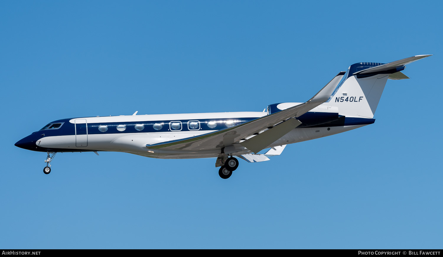 Aircraft Photo of N540LF | Gulfstream Aerospace G650ER (G-VI) | AirHistory.net #685159