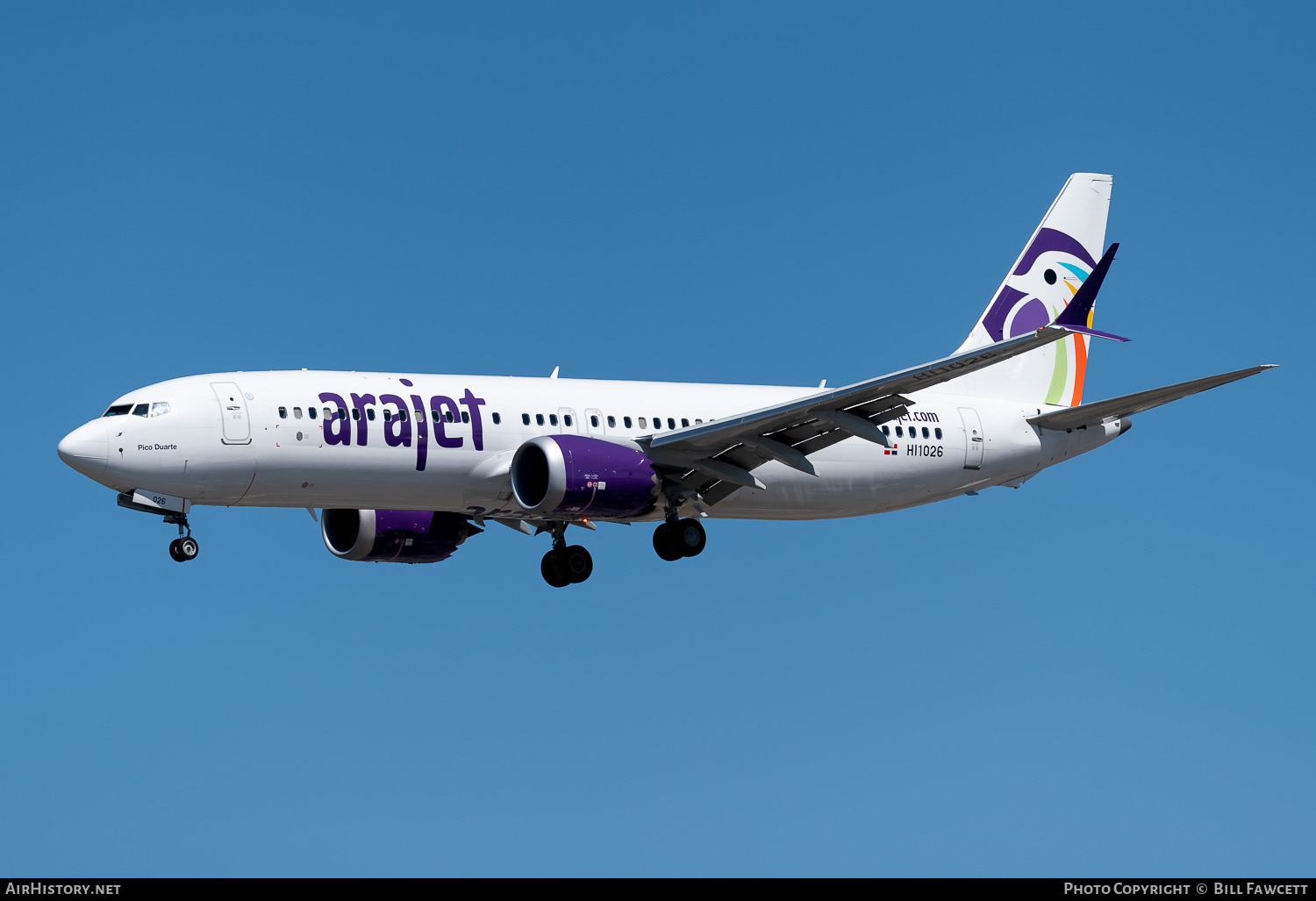 Aircraft Photo of HI1026 | Boeing 737-8 Max 8 | Arajet | AirHistory.net #685163