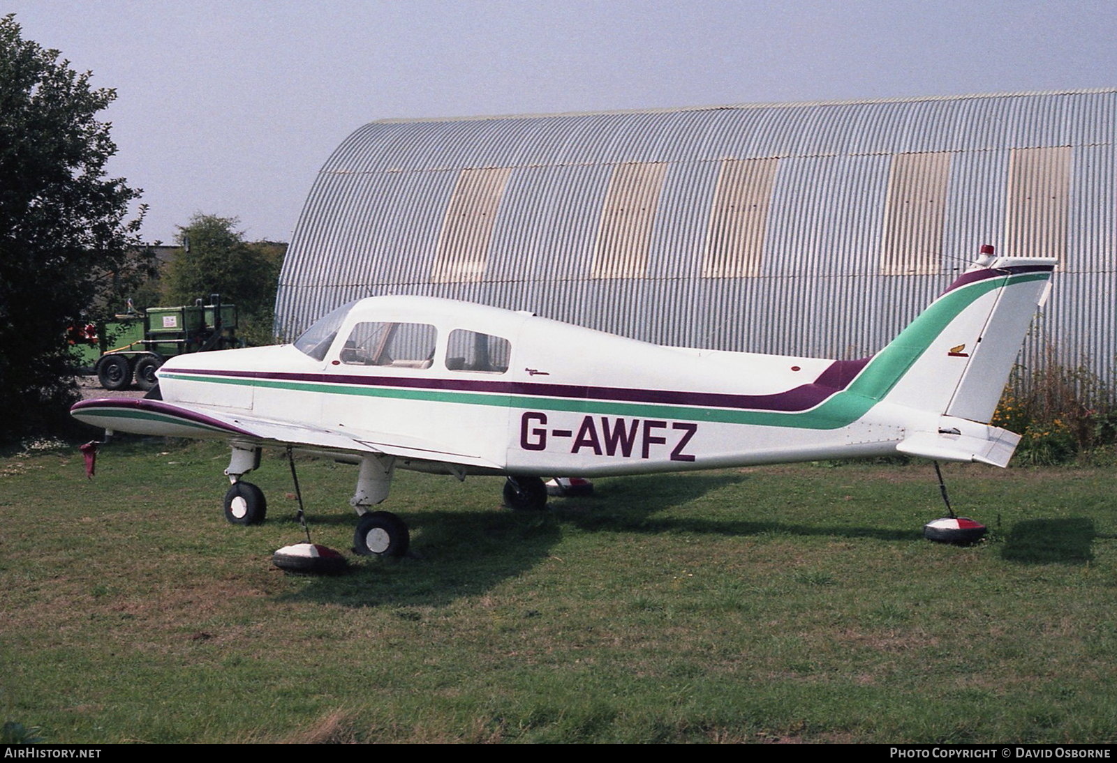Aircraft Photo of G-AWFZ | Beech 19A Musketeer Sport | AirHistory.net #685166
