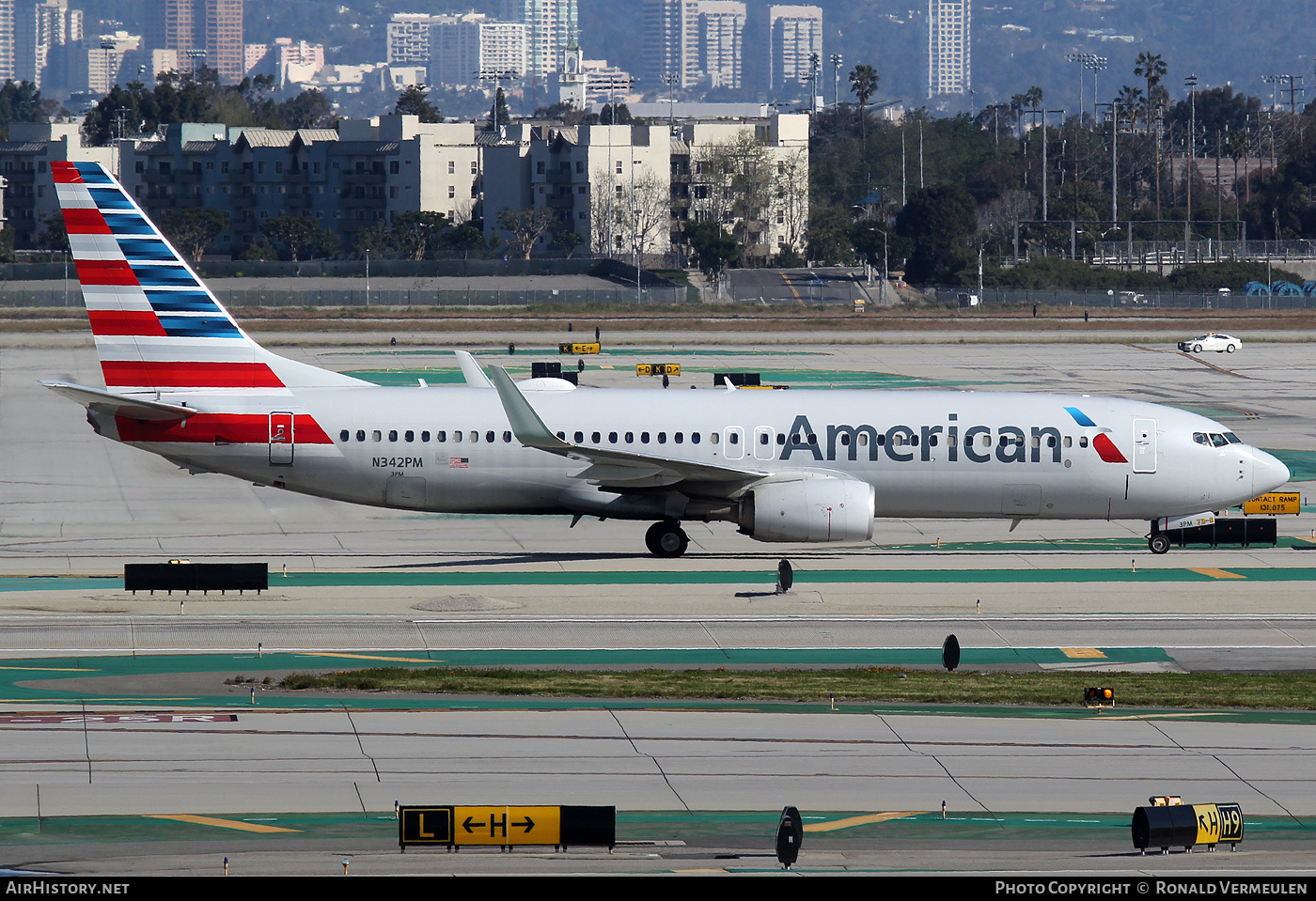 Aircraft Photo of N342PM | Boeing 737-823 | American Airlines | AirHistory.net #685169