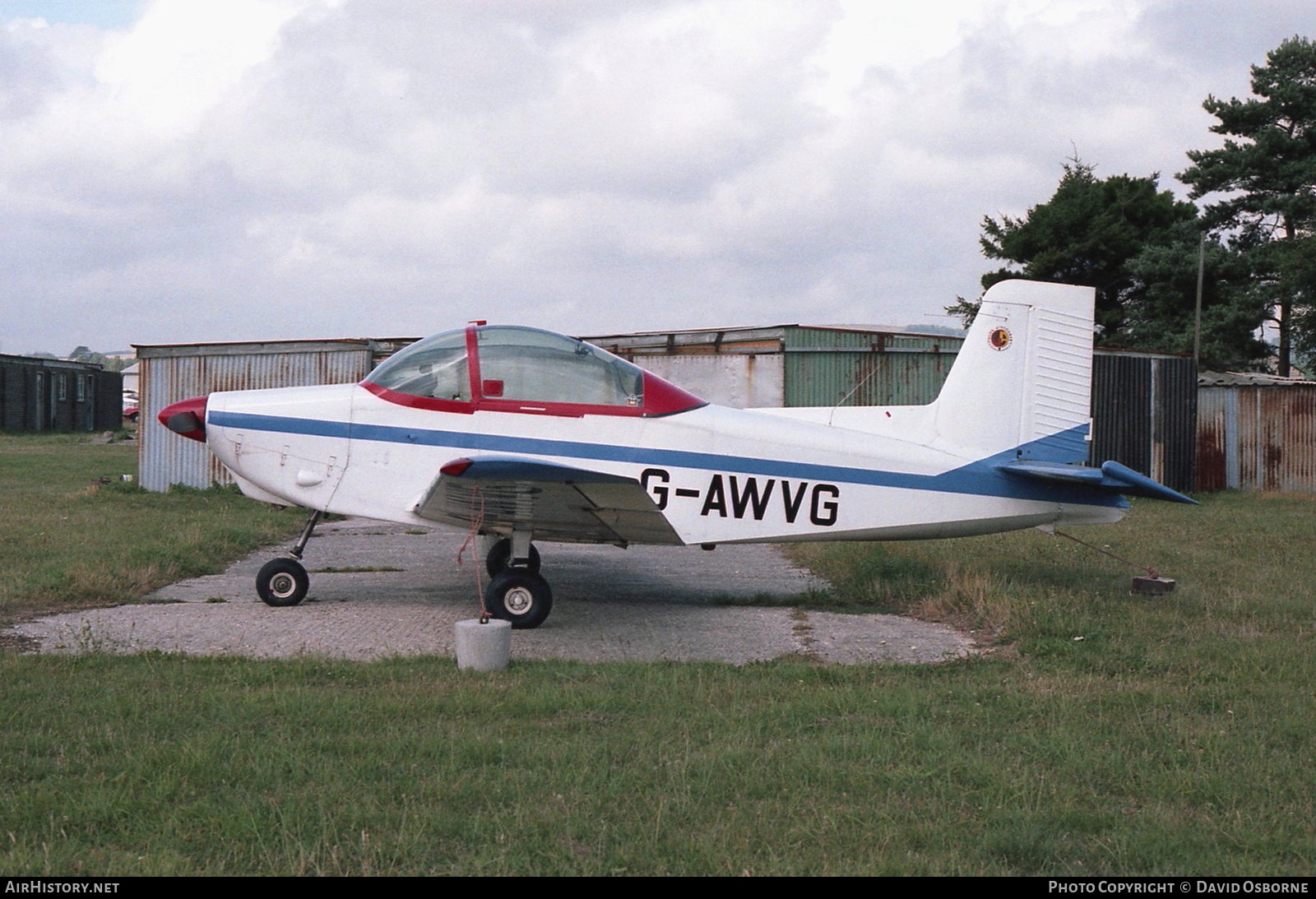 Aircraft Photo of G-AWVG | AESL Airtourer T2 | AirHistory.net #685170