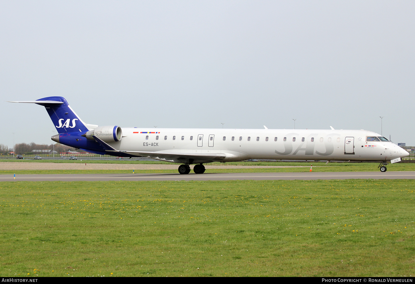 Aircraft Photo of ES-ACK | Bombardier CRJ-900LR (CL-600-2D24) | Scandinavian Airlines - SAS | AirHistory.net #685171