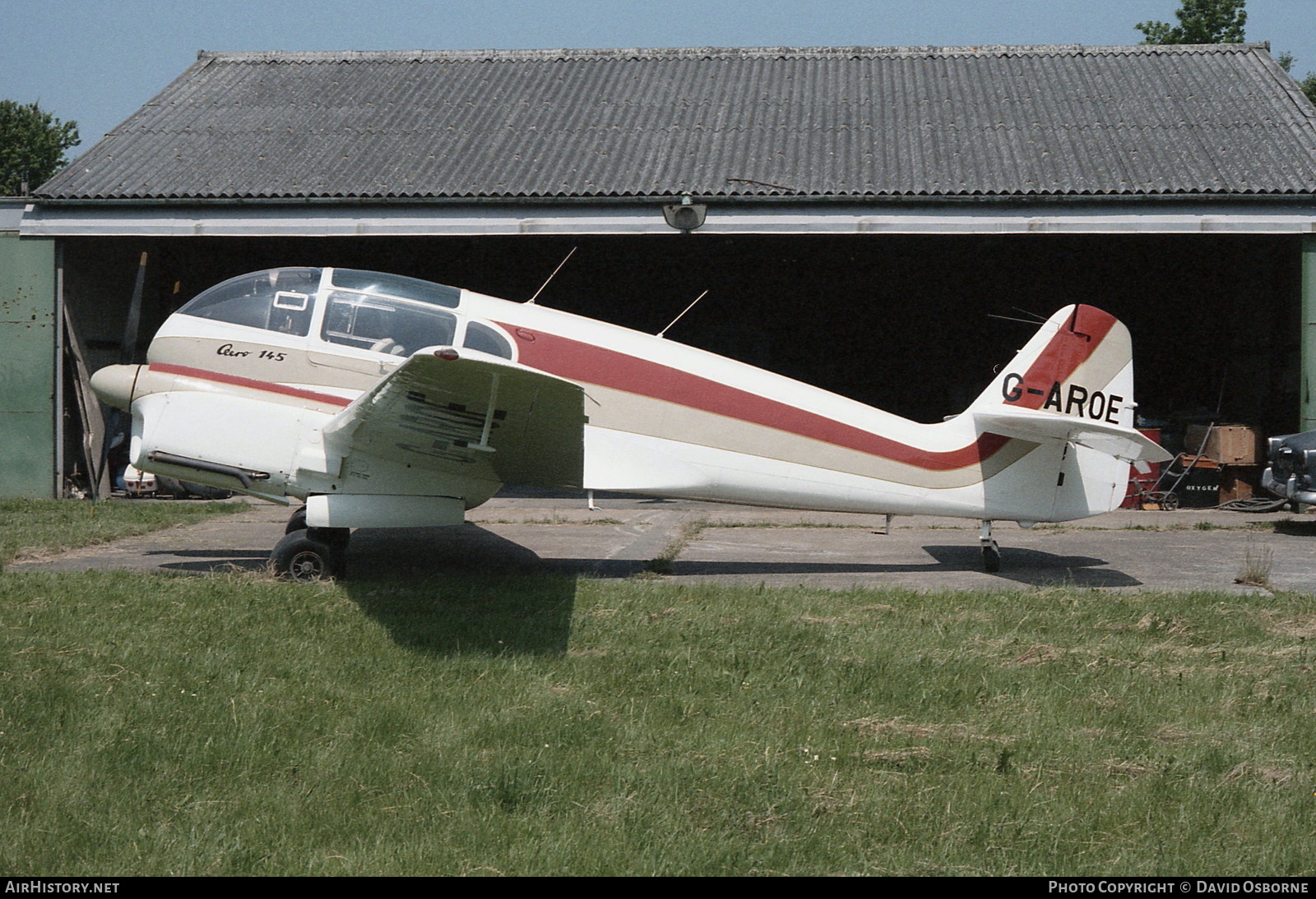 Aircraft Photo of G-AROE | Let Ae-145 Super Aero 145 | AirHistory.net #685174
