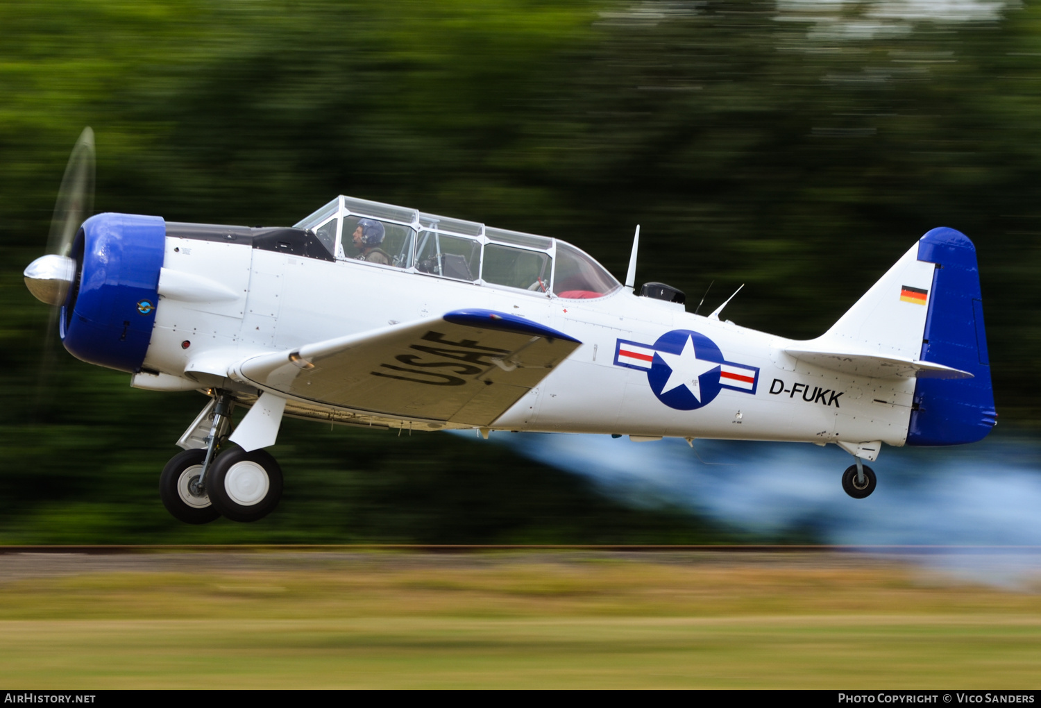 Aircraft Photo of D-FUKK | North American T-6J Harvard Mk IV | USA - Air Force | AirHistory.net #685181