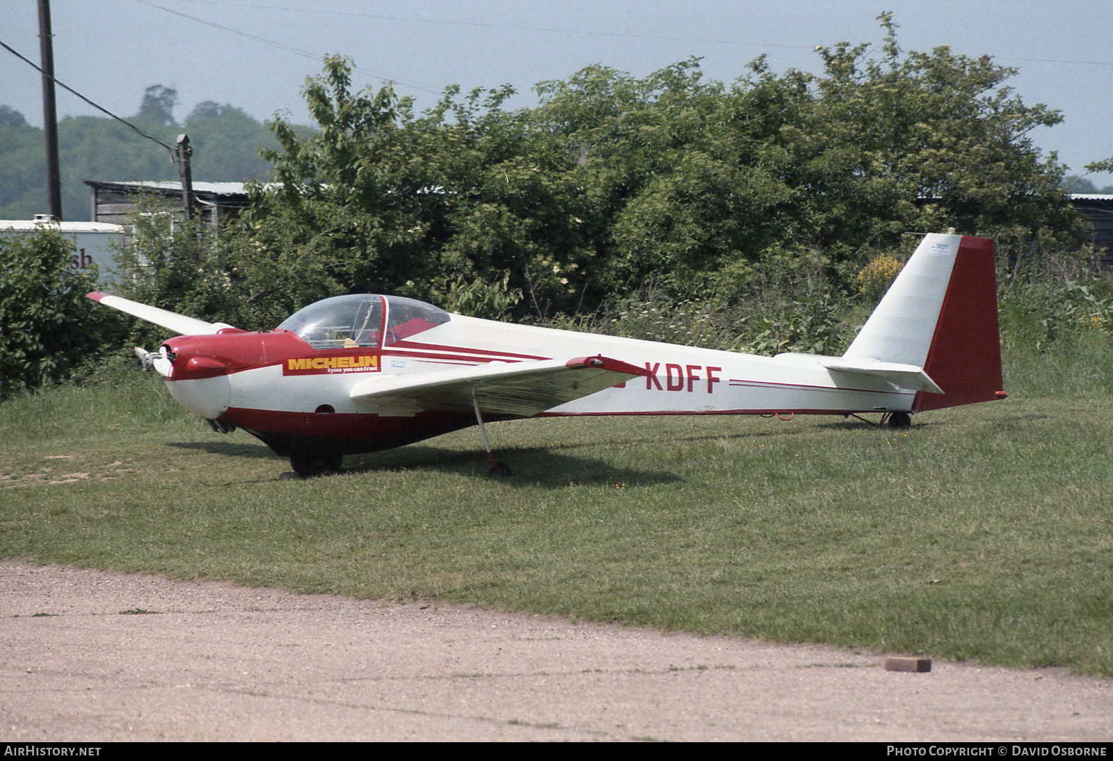 Aircraft Photo of G-KDFF | Scheibe SF-25E Super Falke | AirHistory.net #685190