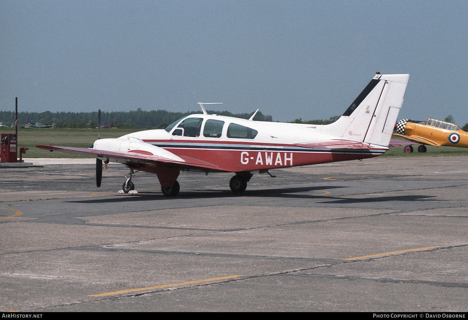 Aircraft Photo of G-AWAH | Beech D55 Baron | AirHistory.net #685194