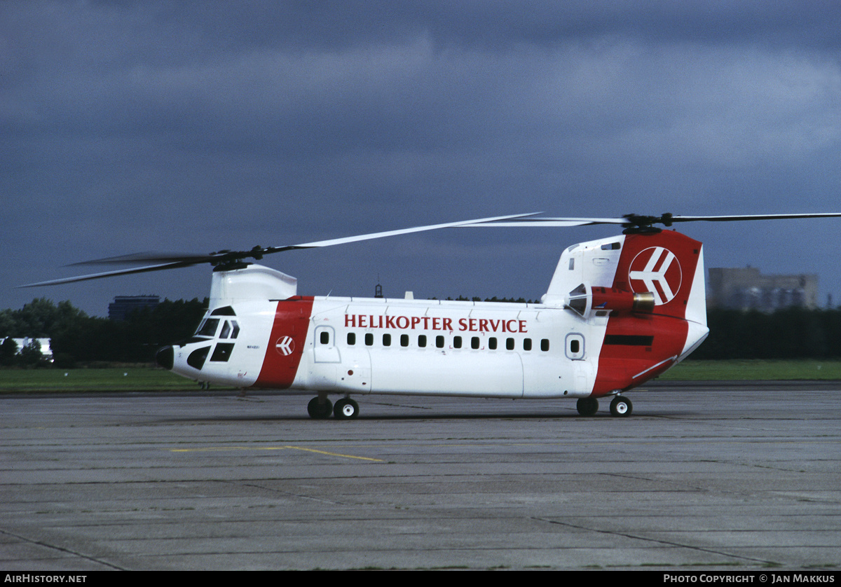 Aircraft Photo of N242BV | Boeing Vertol 234LR | Helikopter Service | AirHistory.net #685204