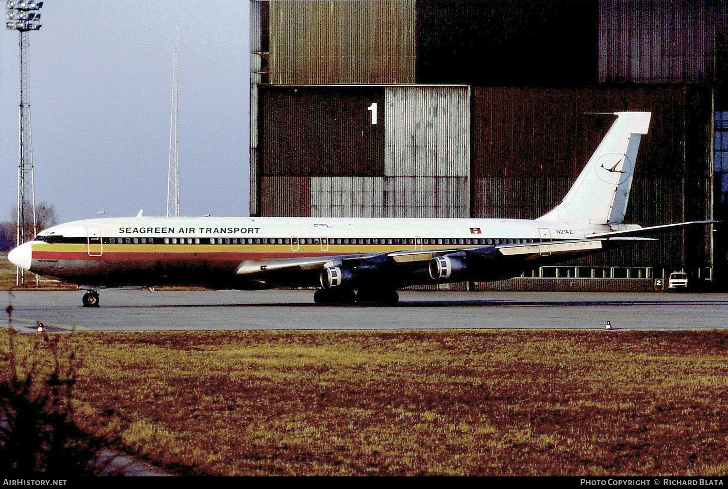 Aircraft Photo of N21AZ | Boeing 707-351C | Seagreen Air Transport | AirHistory.net #685224