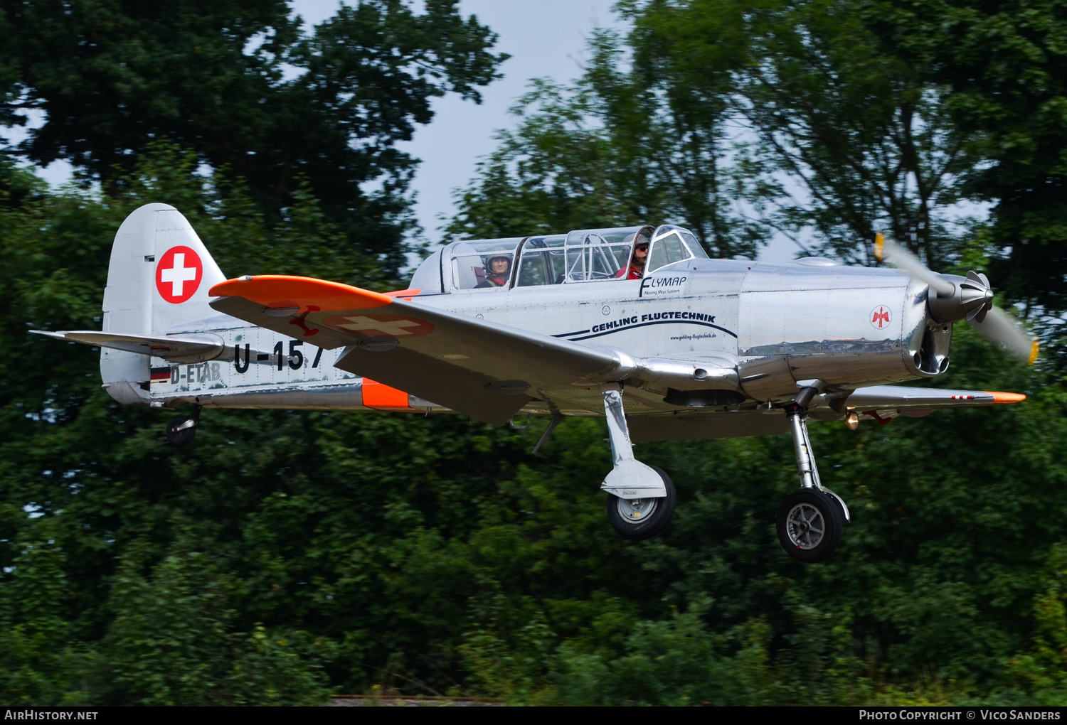 Aircraft Photo of D-ETAB | Pilatus P-2-06 | Gehling Flugtechnik | Switzerland - Air Force | AirHistory.net #685228