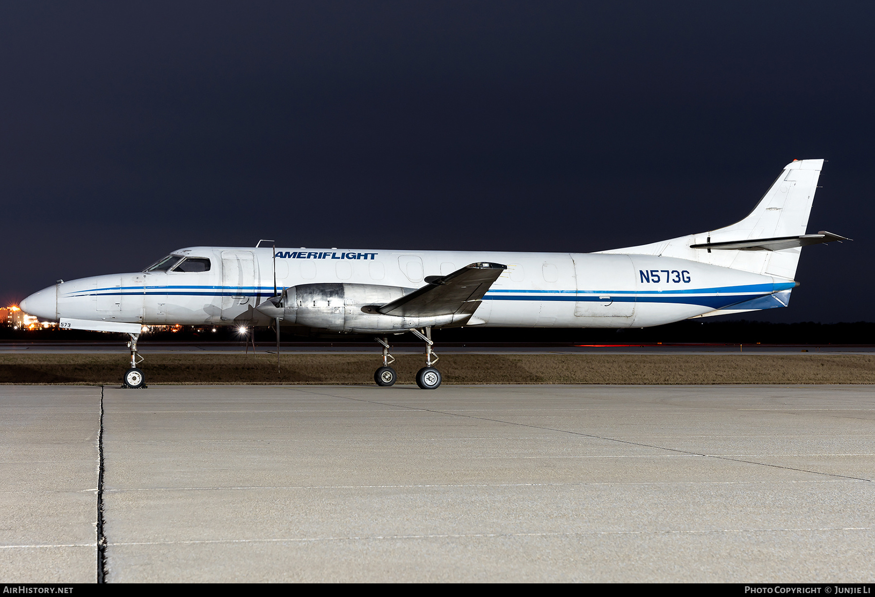 Aircraft Photo of N573G | Fairchild Swearingen SA-227AT Merlin IVC | Ameriflight | AirHistory.net #685275