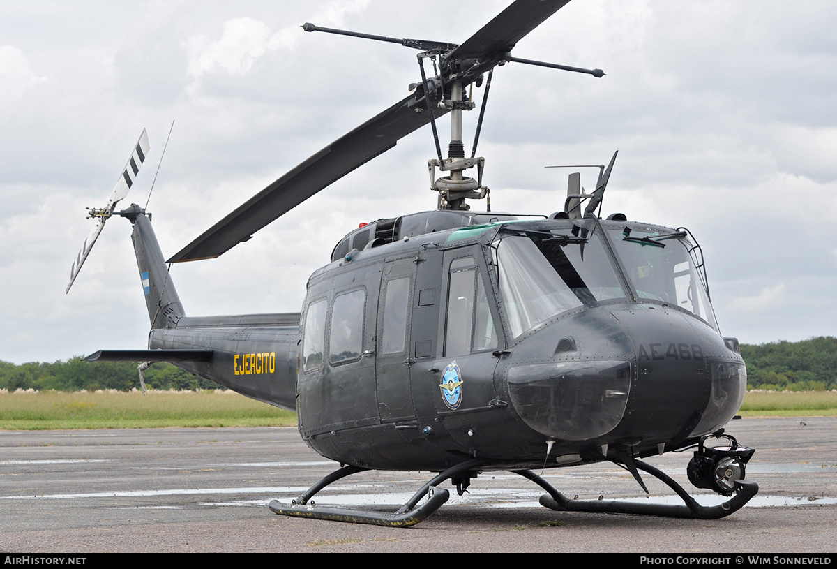 Aircraft Photo of AE-468 | Bell UH-1H-II Iroquois | Argentina - Army | AirHistory.net #685292