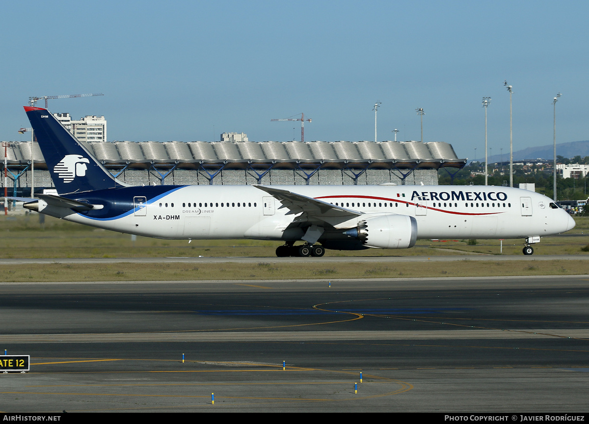 Aircraft Photo of XA-DHM | Boeing 787-9 Dreamliner | AeroMéxico | AirHistory.net #685296