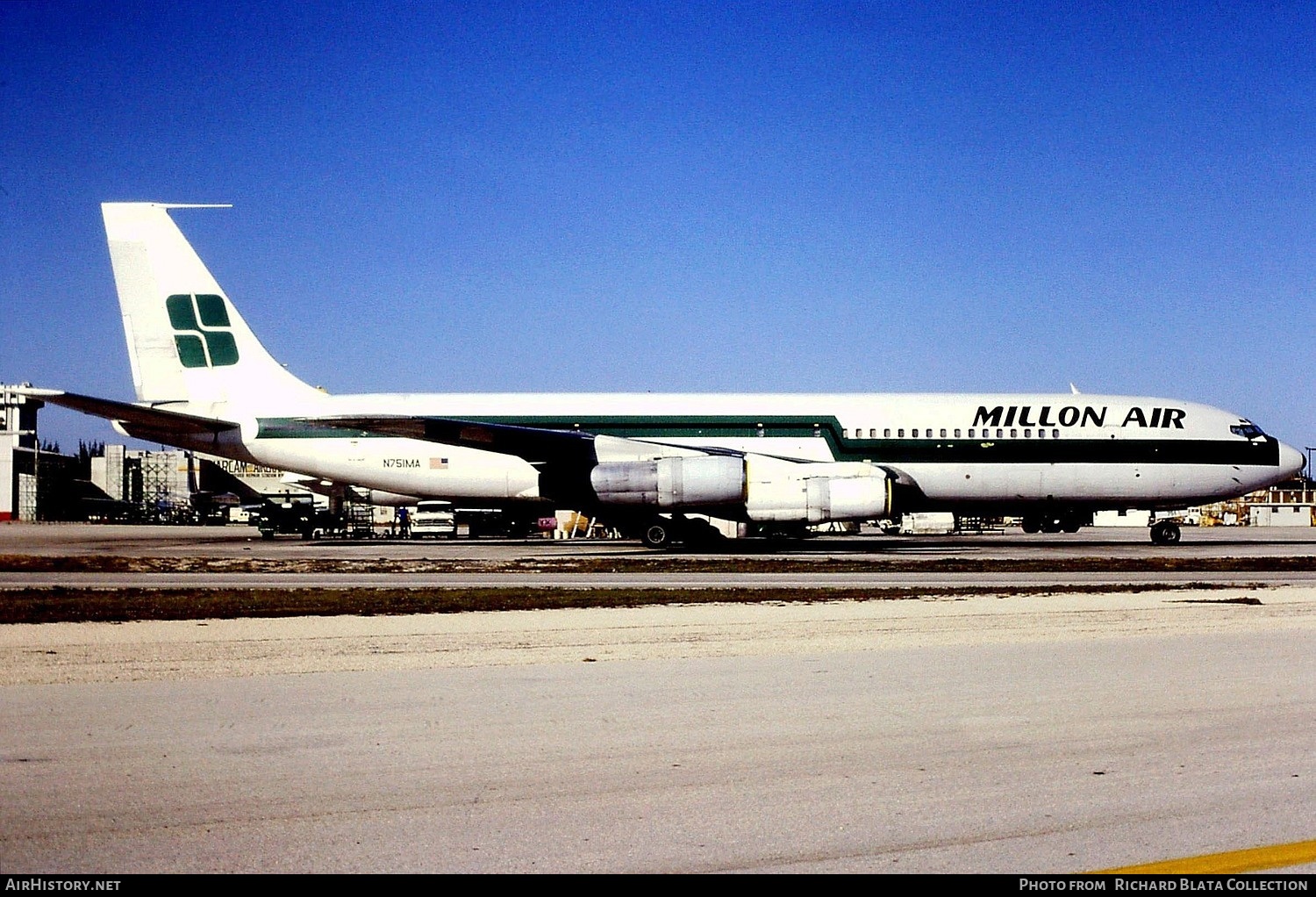 Aircraft Photo of N751MA | Boeing 707-323C | Millon Air | AirHistory.net #685305