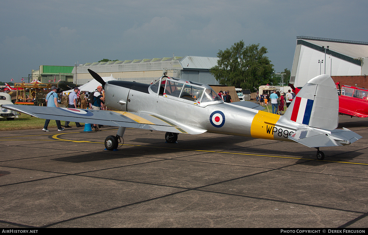 Aircraft Photo of G-BWVY / WP896 | De Havilland Canada DHC-1 Chipmunk T10 | UK - Air Force | AirHistory.net #685312