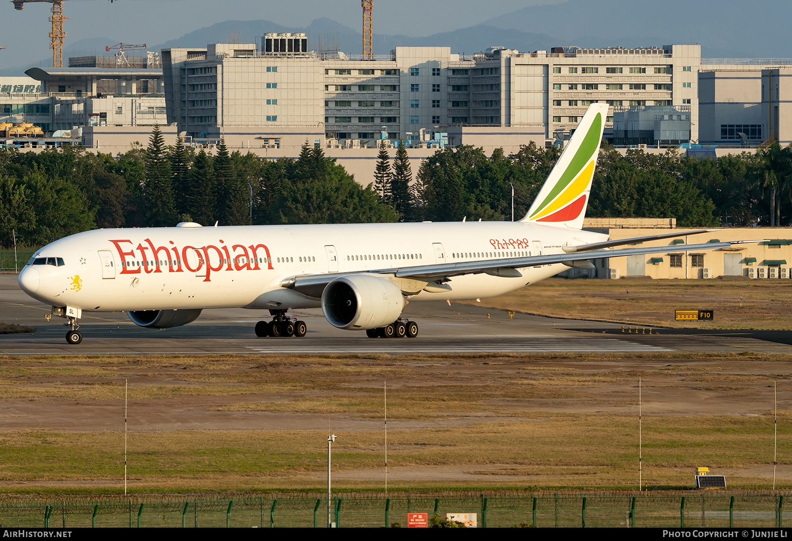 Aircraft Photo of ET-ASL | Boeing 777-360/ER | Ethiopian Airlines | AirHistory.net #685315