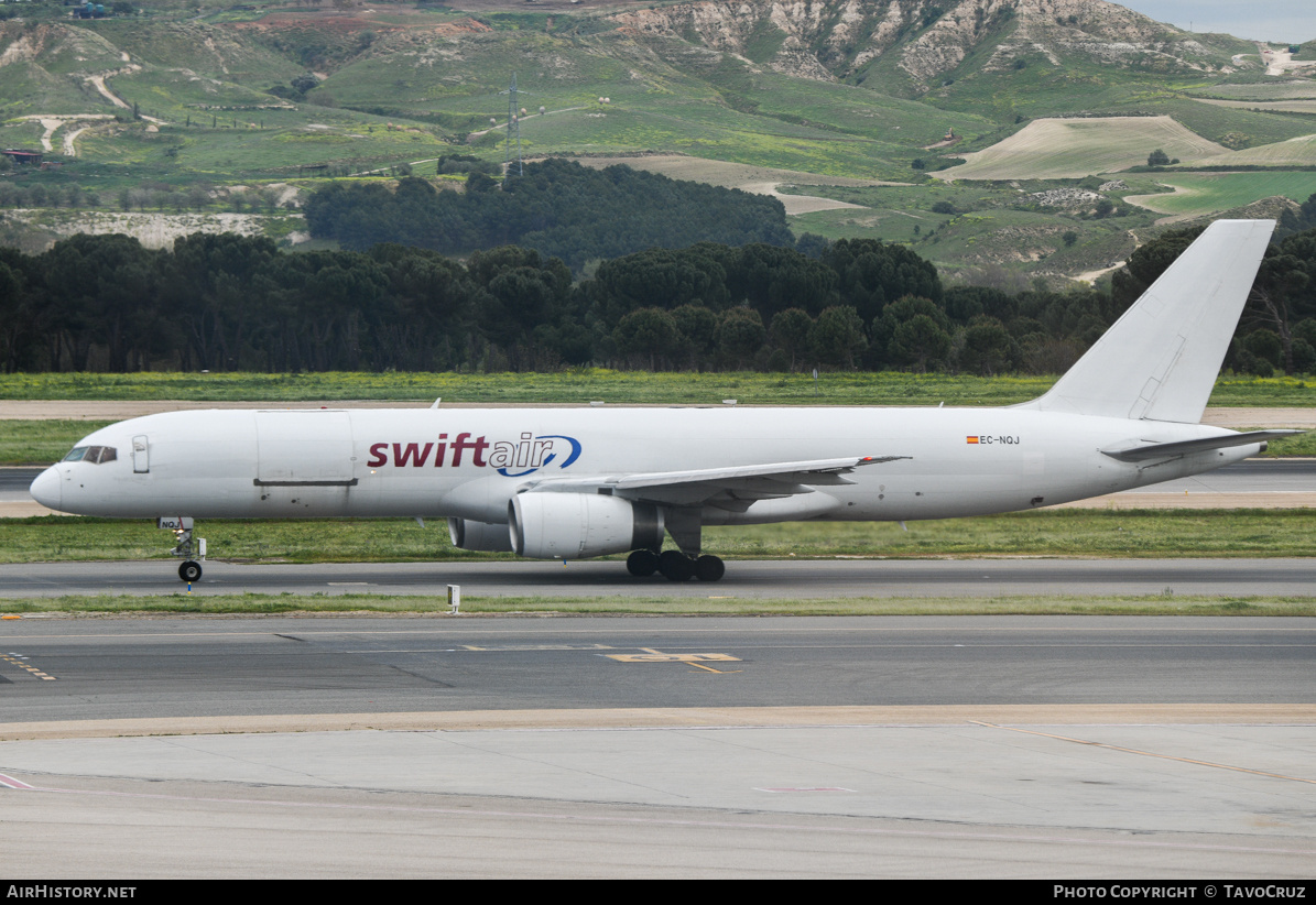 Aircraft Photo of EC-NQJ | Boeing 757-223APF | Swiftair | AirHistory.net #685316