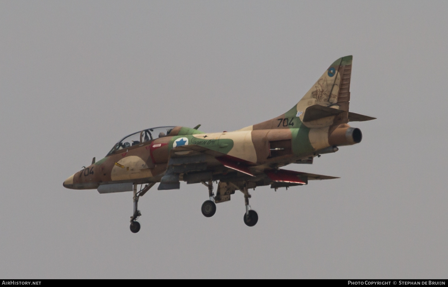Aircraft Photo of 704 | McDonnell Douglas TA-4J Skyhawk (Aa-itM) | Israel - Air Force | AirHistory.net #685344