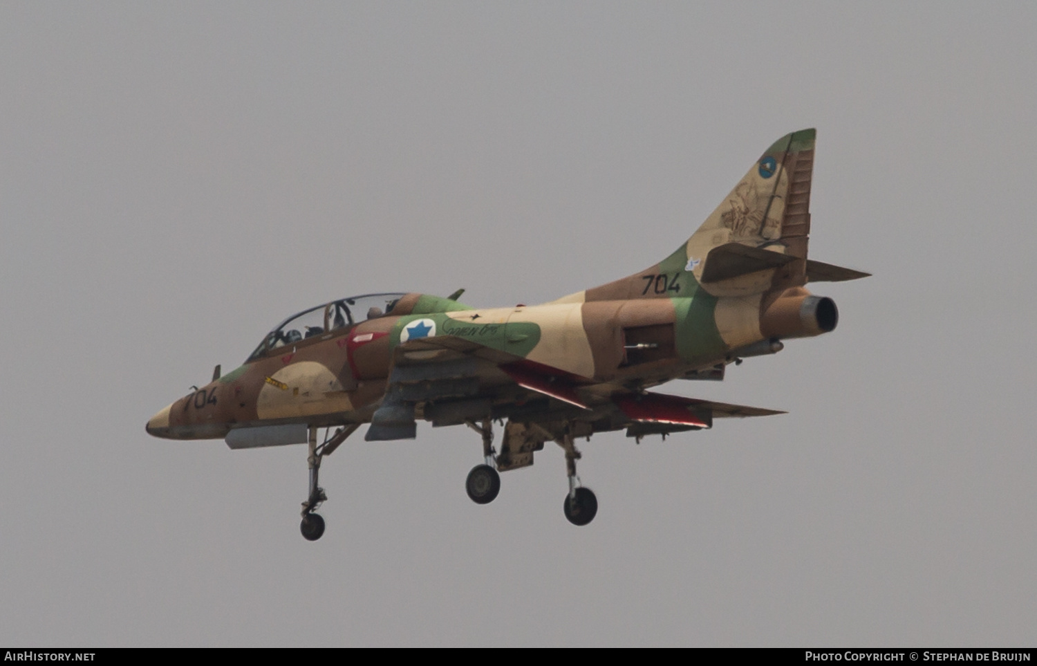 Aircraft Photo of 704 | McDonnell Douglas TA-4J Skyhawk (Aa-it) | Israel - Air Force | AirHistory.net #685344