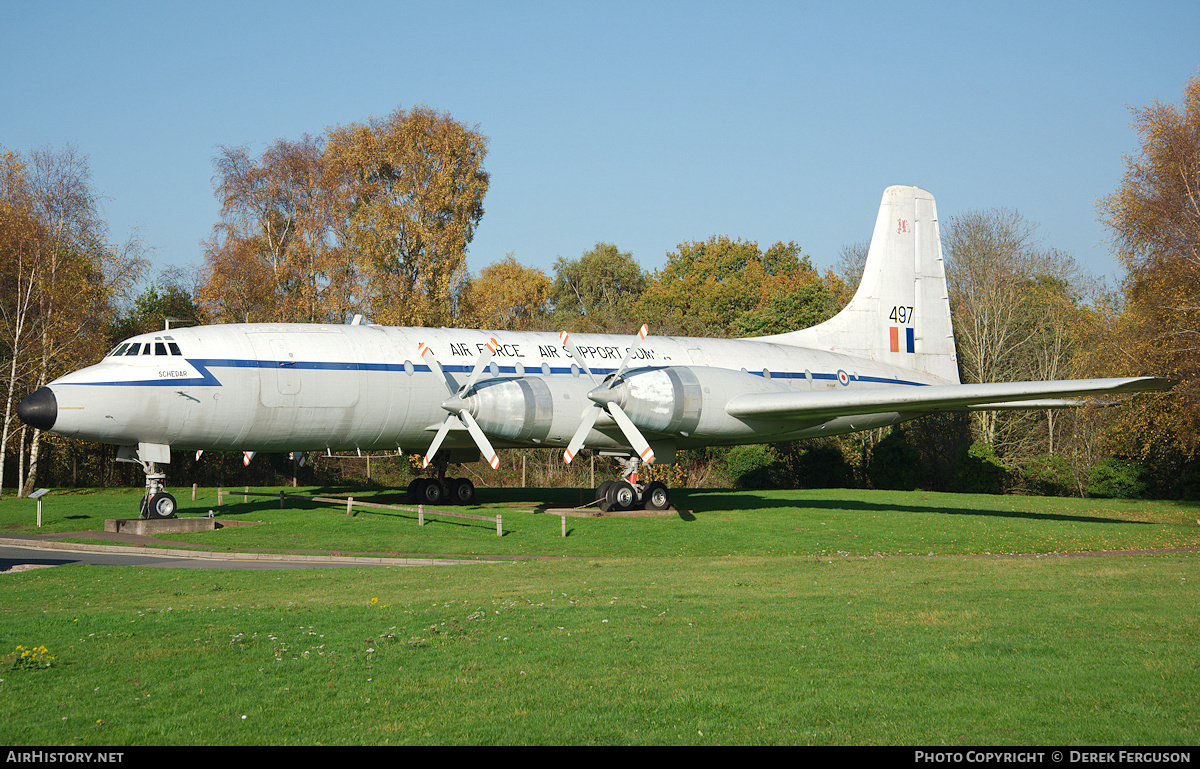 Aircraft Photo of XM497 | Bristol 175 Britannia 312F | UK - Air Force | AirHistory.net #685361