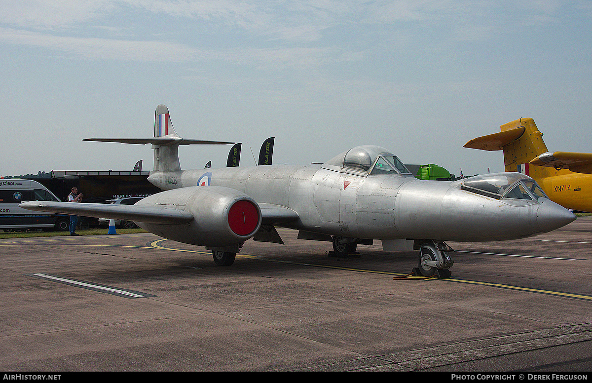 Aircraft Photo of WK935 | Gloster Meteor F8 (Prone Pilot) | UK - Air Force | AirHistory.net #685362