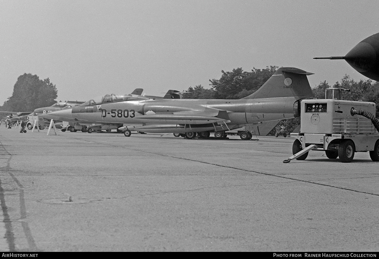 Aircraft Photo of D-5803 | Lockheed TF-104G Starfighter | Netherlands - Air Force | AirHistory.net #685368