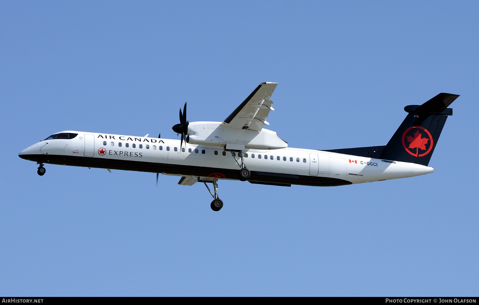 Aircraft Photo of C-GGCI | Bombardier DHC-8-402 Dash 8 | Air Canada Express | AirHistory.net #685376